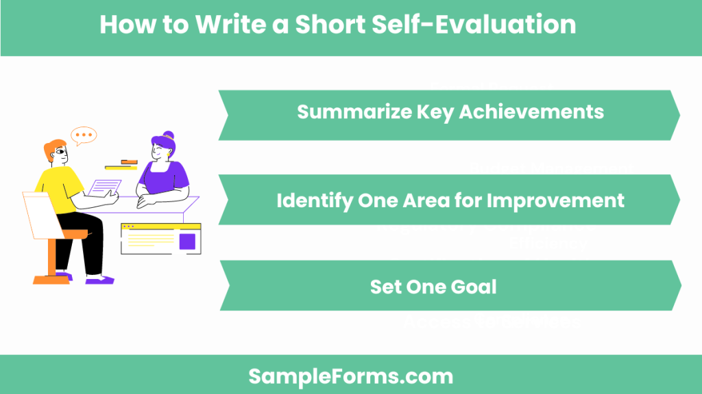 how to write a short self evaluation 1024x576