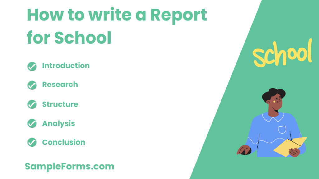 how to write a report for school 1024x576