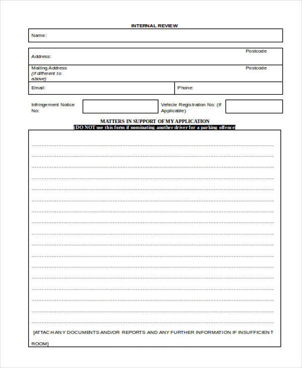 free-8-sample-internal-review-forms-in-pdf-ms-word