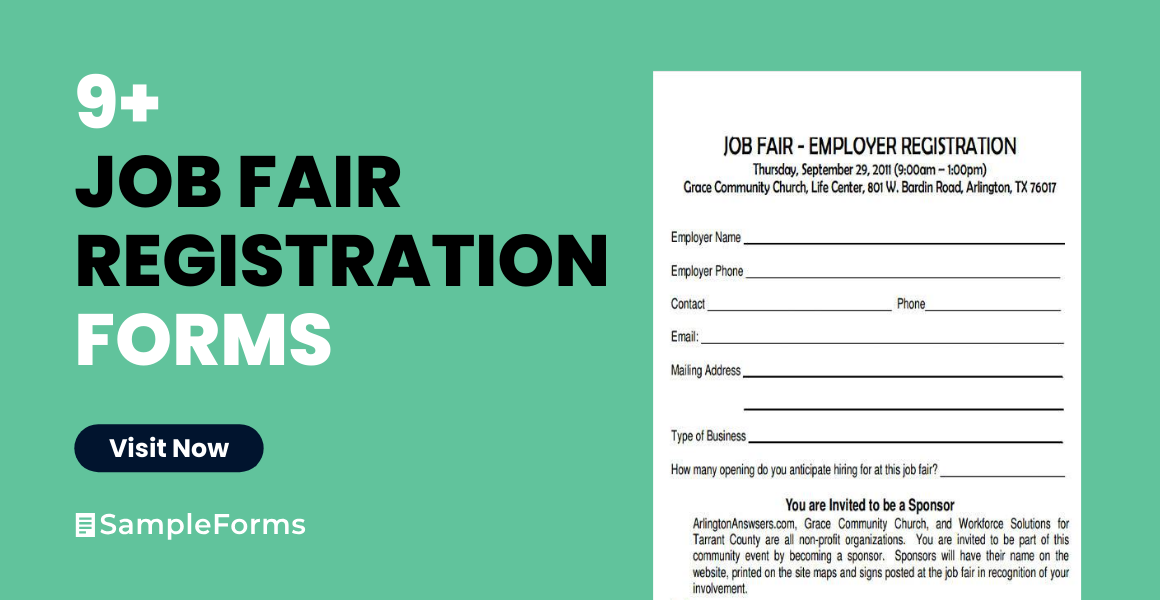 job fair registration form