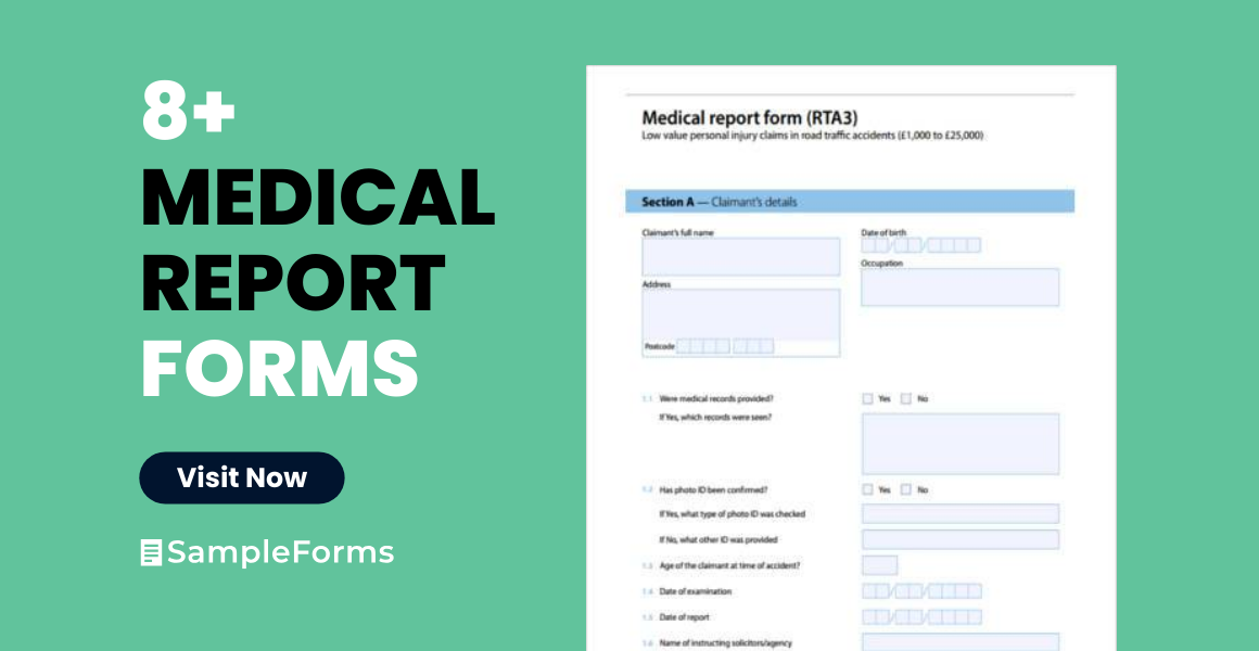 medical reports form