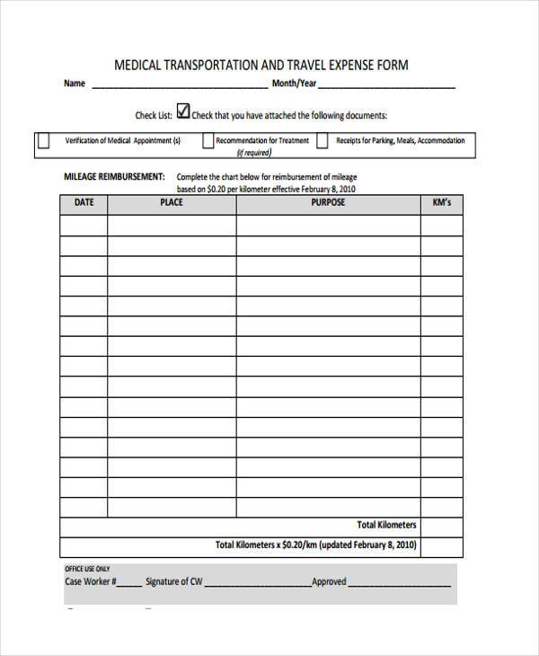 free-8-sample-medical-expense-forms-in-pdf-ms-word