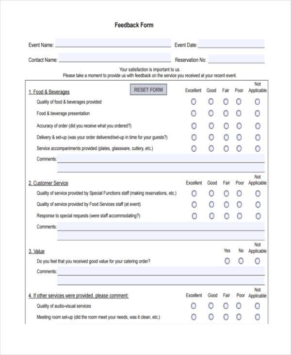 new restaurant feedback form1