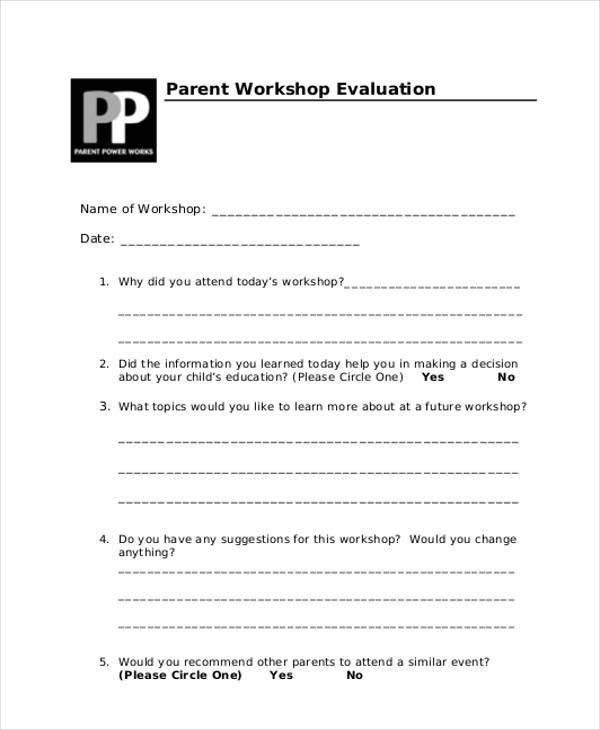 parent workshop evaluation form1
