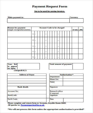payment request form in pdf1
