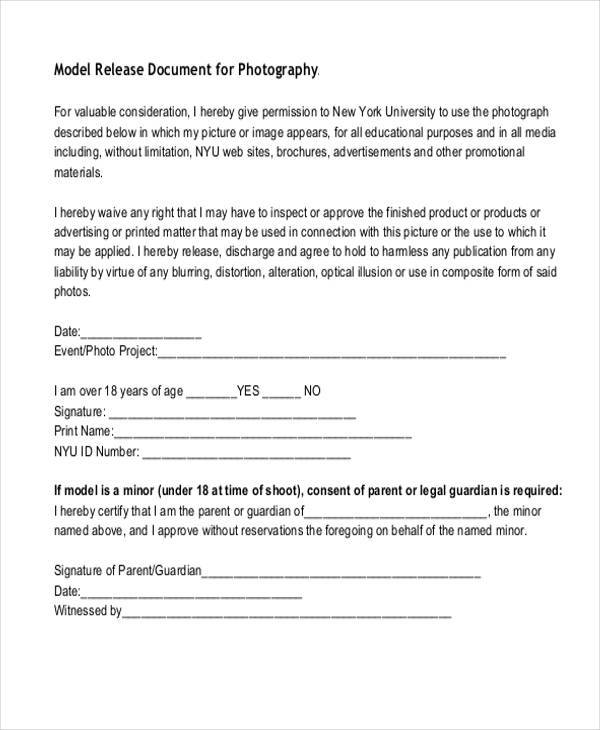 photography model release form2