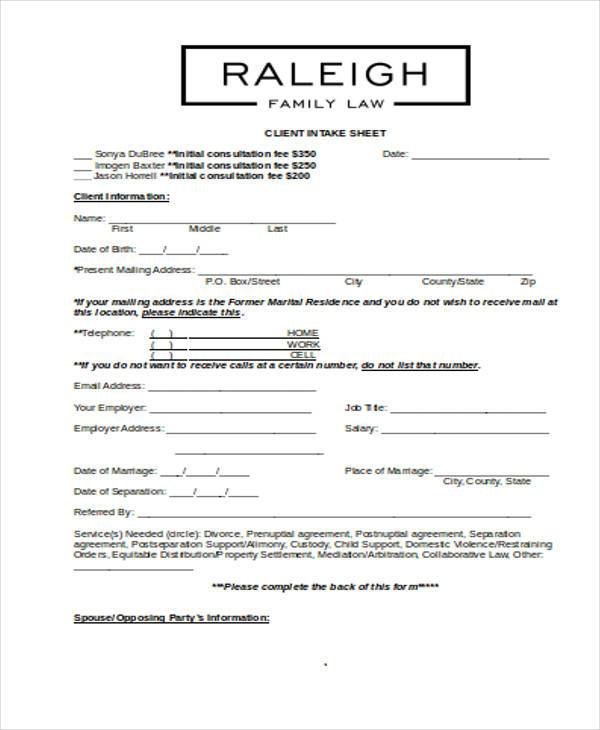 postnuptial agreement form example1