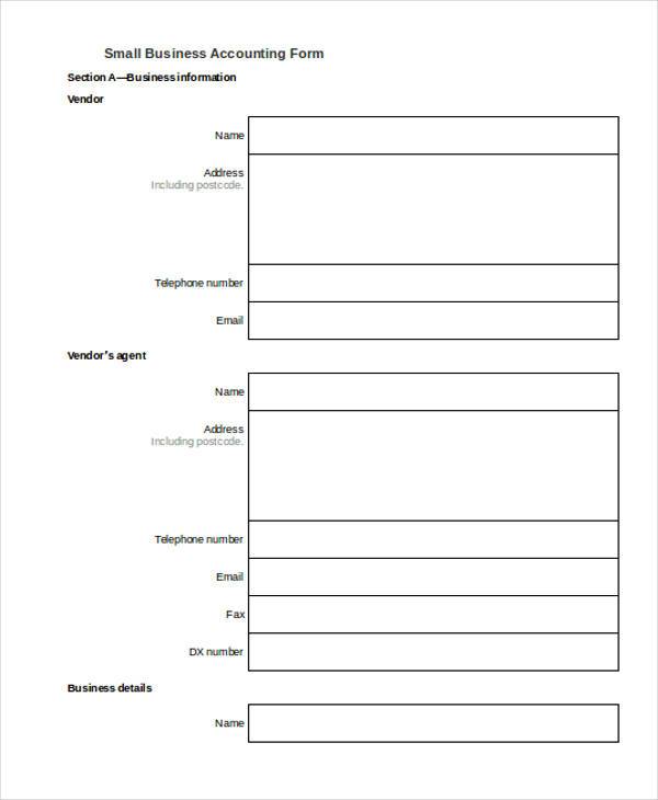 Basic Accounting Form.pdf FREE 17+ Sample Printable Accounting Forms in PDF | MS Word | Excel
