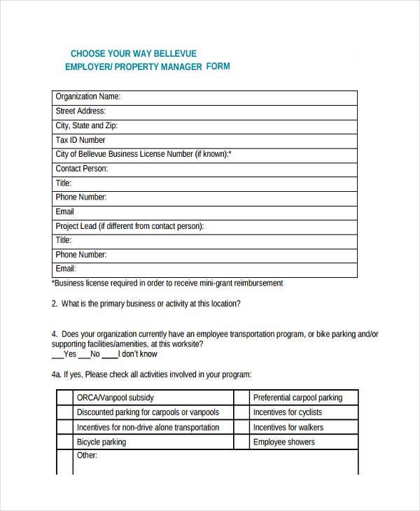 FREE 8+ Property Evaluation Forms in PDF | MS Word