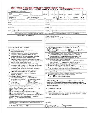 FREE 8+ Sample Buyer Questionnaire Forms in PDF | MS Word