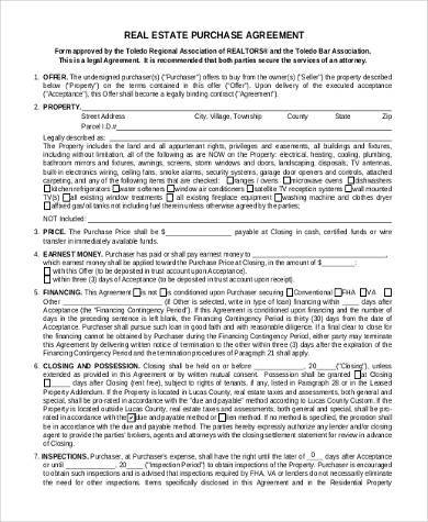 real estate purchase agreement form2
