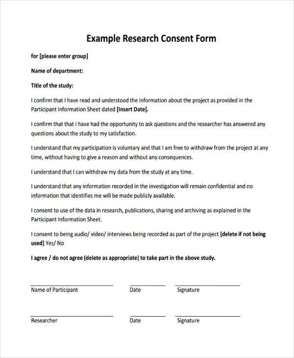 research consent form example