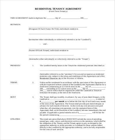 FREE 23+ Sample Printable Agreement Forms in PDF | MS Word