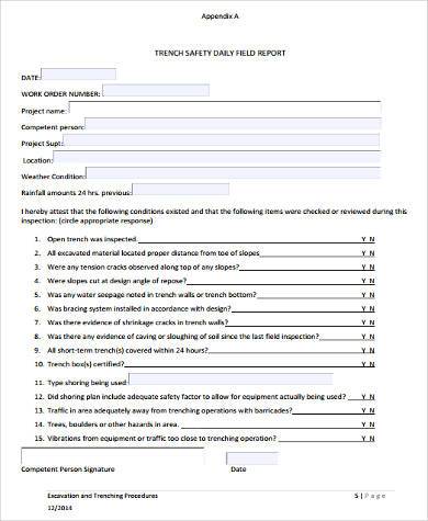 FREE 14+ Safety Report Form Samples, PDF, MS Word, Pages, Google Docs