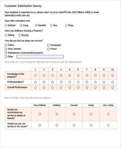 FREE 8+ Customer Feedback Form Samples in PDF | Excel | MS word