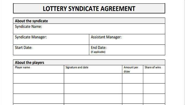 saturday lotto syndicate