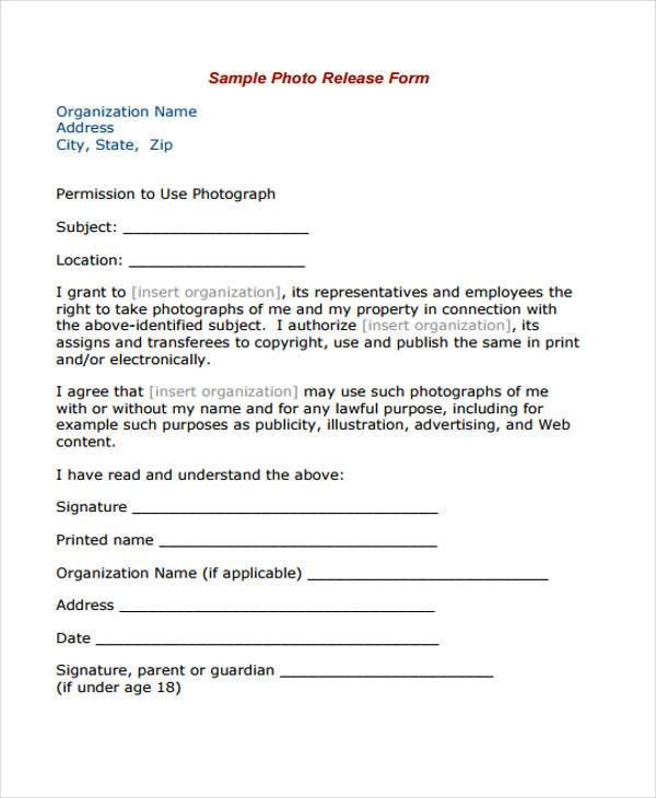 FREE 11+ Copyright Release Form Samples, PDF, MS Word, Google Docs