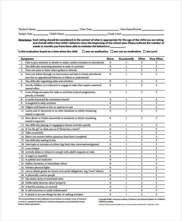 FREE 34+ Sample Assessment Forms & Samples in PDF