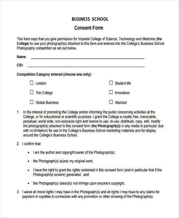 school business consent form1