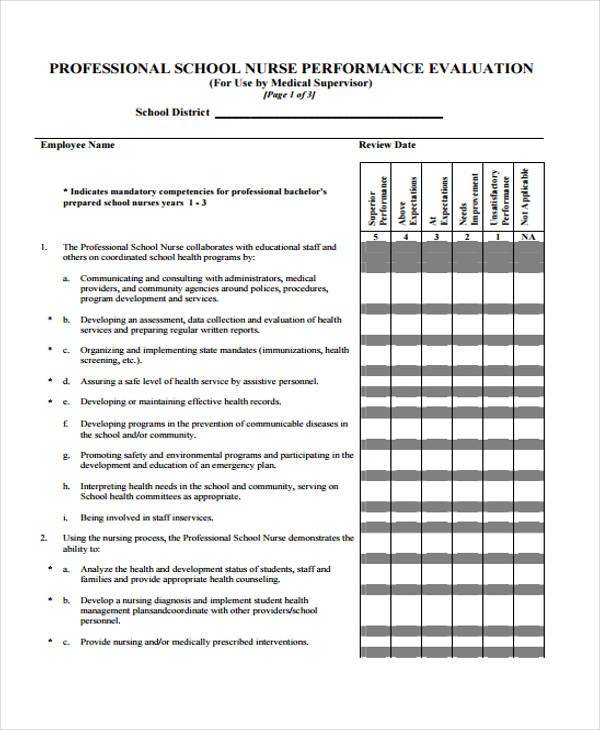 program evaluation in nursing education