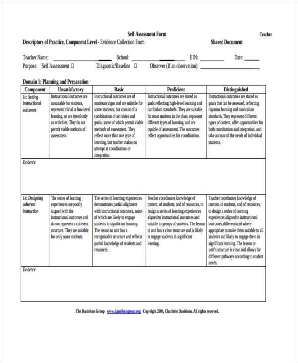 self assessment form in pdf1