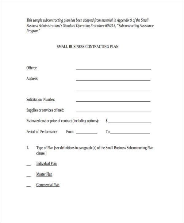 FREE 9 Sample Business Contract Forms In PDF MS Word FREE 9 Sample Business Contract Forms In PDF MS Word