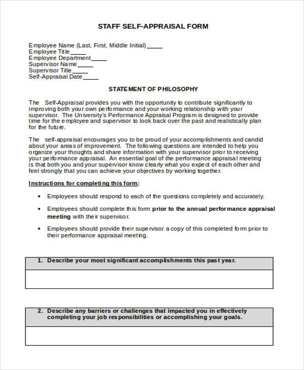 staff self appraisal form2