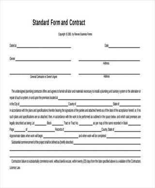 Sample Business Contract Forms - 9+ Free Documents in Word, PDF