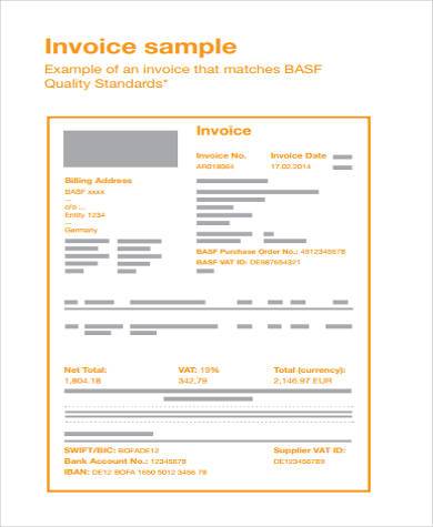 standard plumbing invoice form