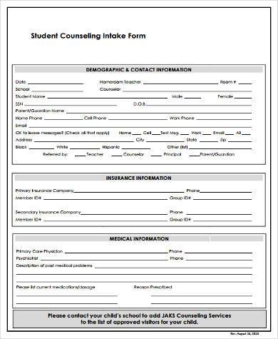 student counseling intake form1