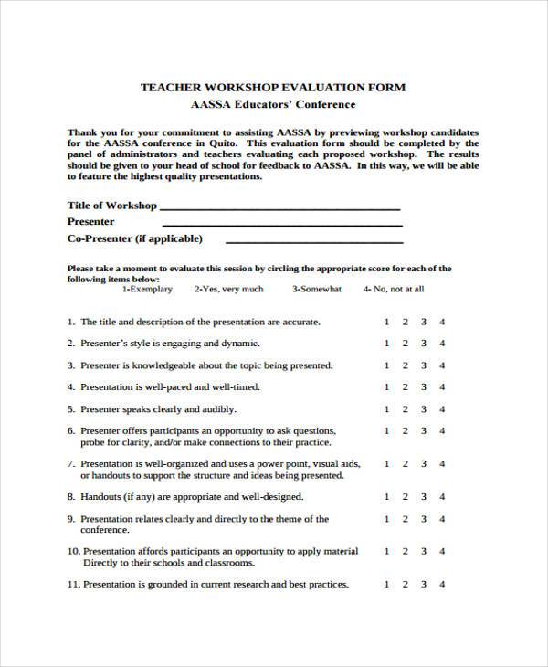 teacher workshop evaluation form2