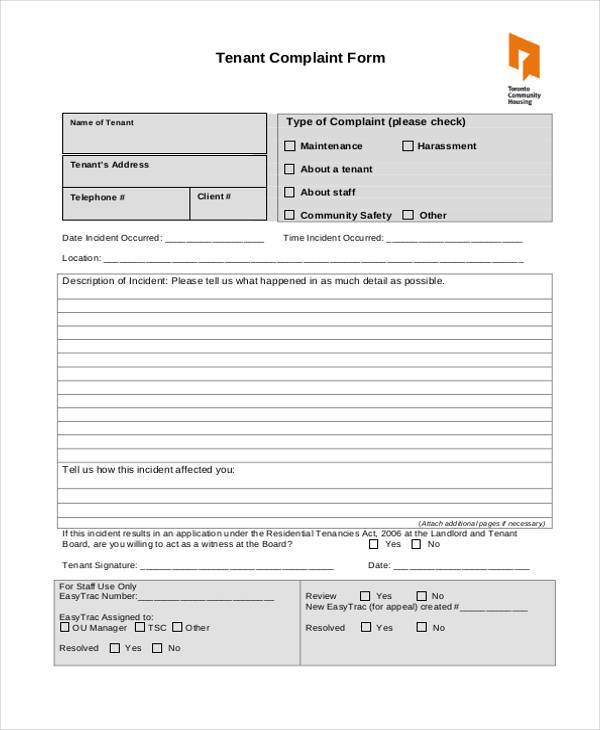 tenant complaint form in pdf1