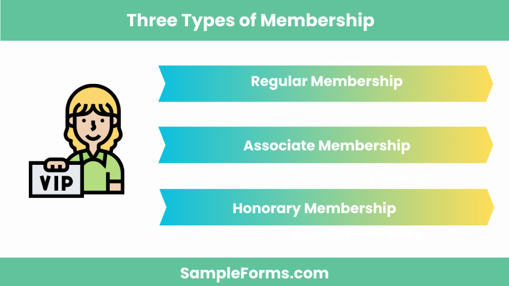 three types of membership 1024x576