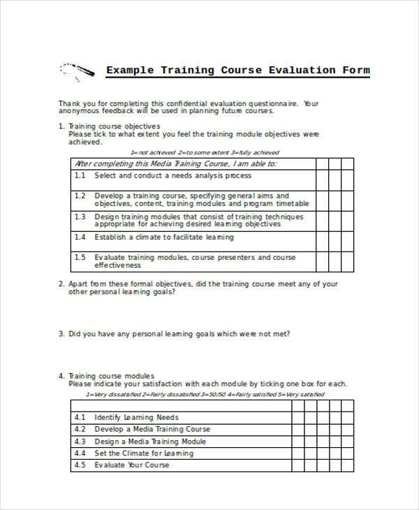 training course evaluation form3