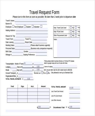 dodea travel reservation request