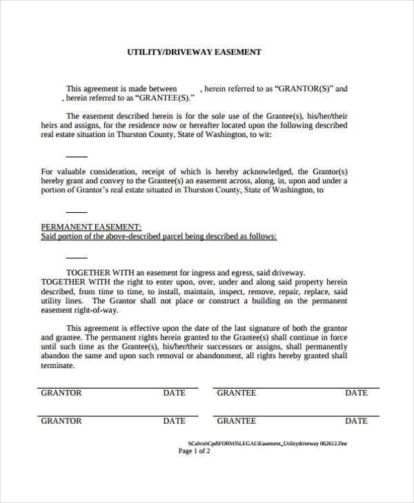free-7-sample-driveway-easement-agreement-forms-in-pdf-ms-word