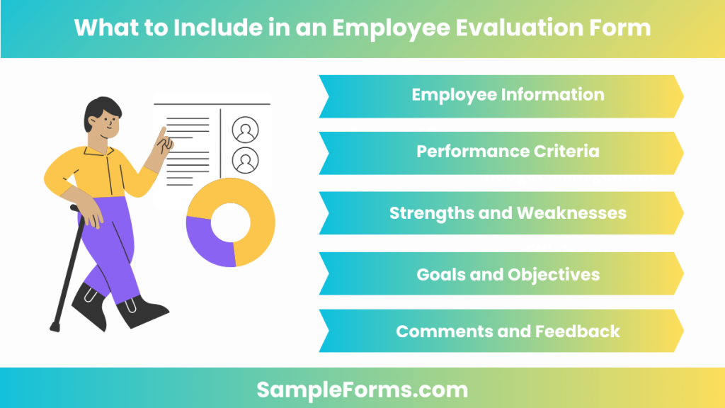 what to include in an employee evaluation form 1024x576