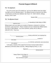 affidavit of support form for parents1