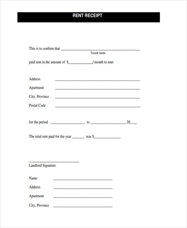 Small Business Receipt Template EDITABLE Receipt Form -  Hong Kong