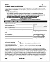 automatic payment authorization form1