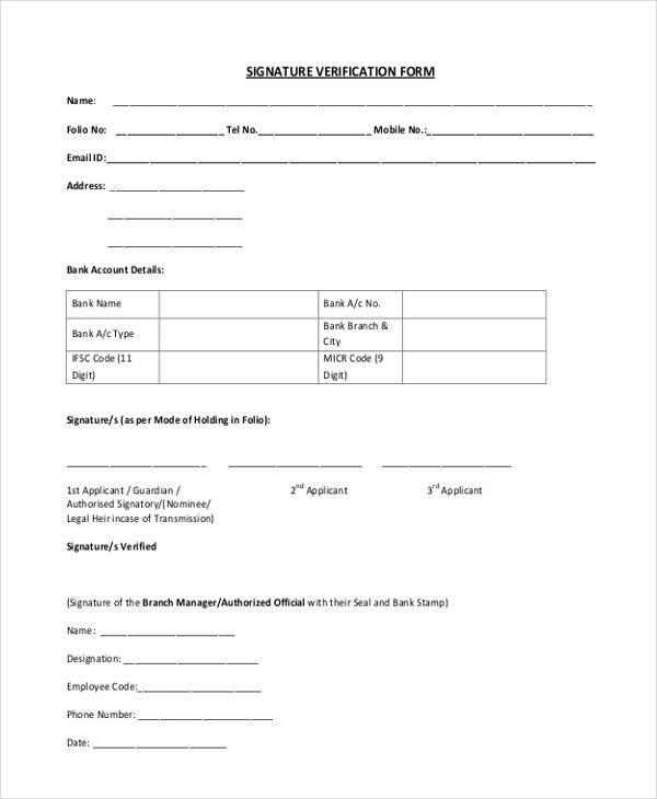 bank signature verification form1