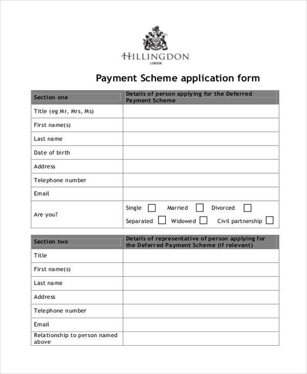 basic payment scheme application form