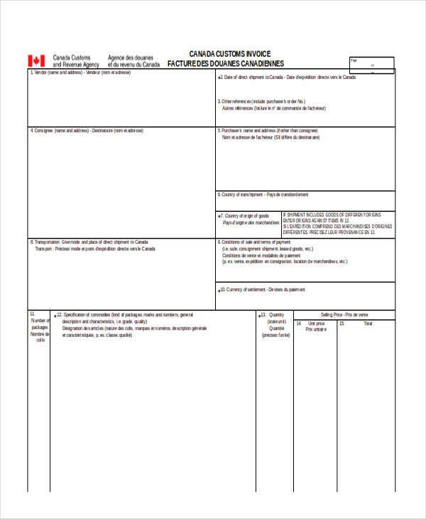 Free 35+ Invoice Forms In Ms Word 