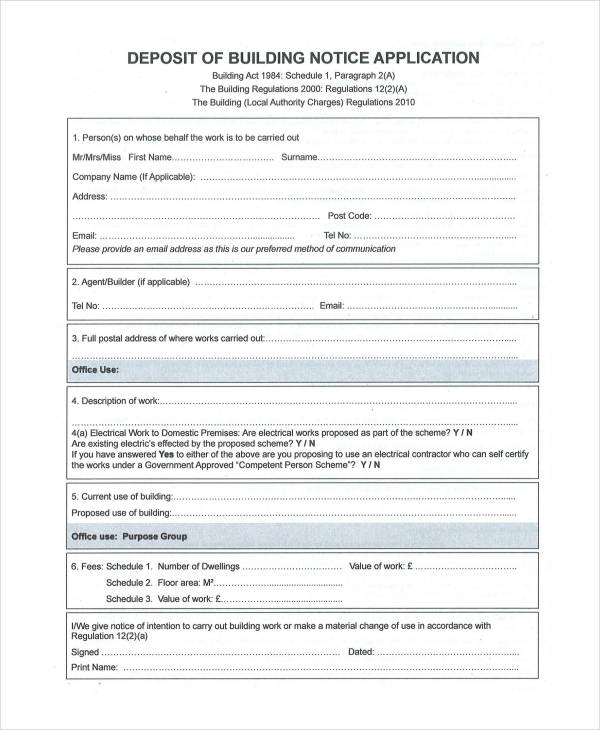building notice application form1
