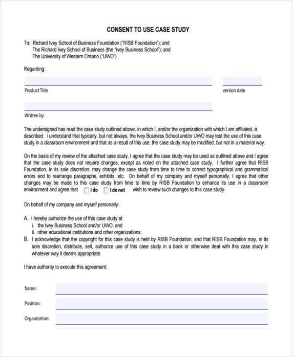 business case study consent form1