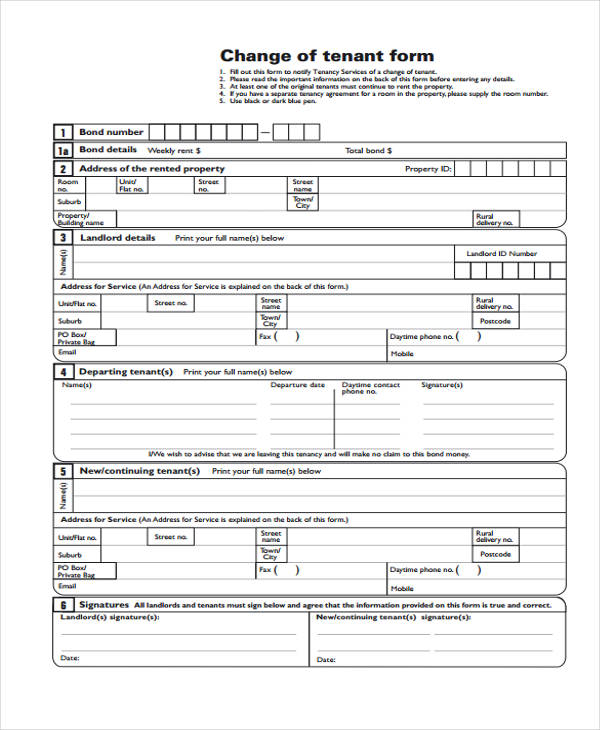 change of tenant form in pdf1