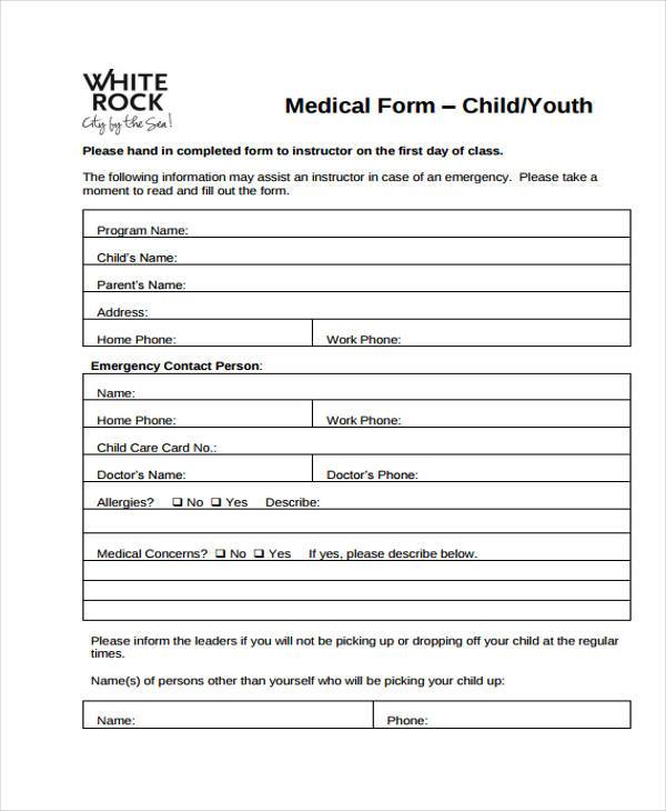child medical waiver form1