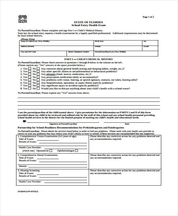 FREE 36 Medical Forms In PDF MS Word Excel