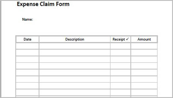 Free 32 Claim Form Templates In Pdf Excel Ms Word