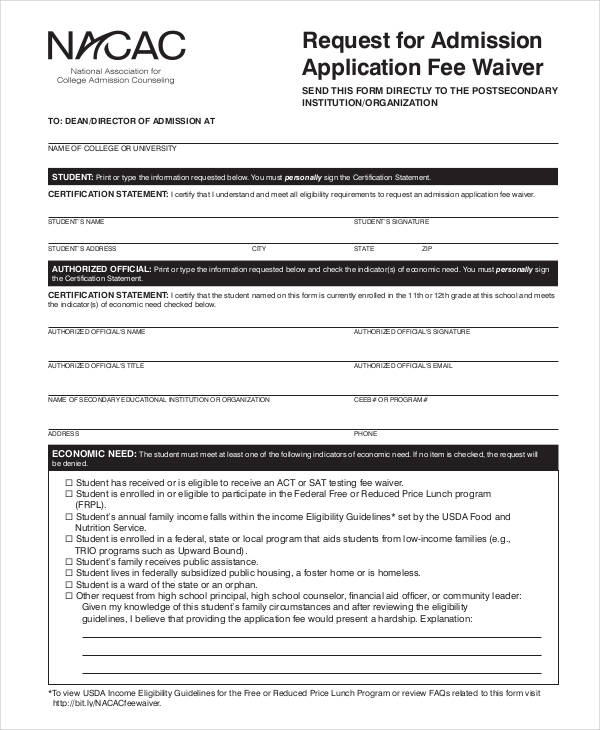 FREE 9+ College Application Forms in PDF | MS Word